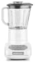 KitchenAid KSB565WH 5-Speed Glass Jar Blender, White
