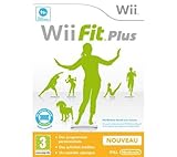NINTENDO Wii Fit Plus (jeu seul) + Manette Nunchuk Wii noire [WII]