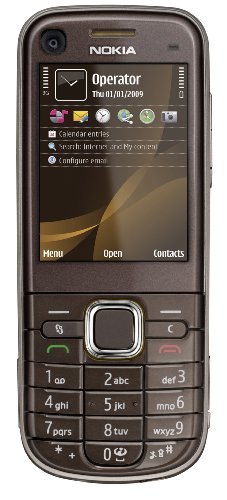 Nokia 6720 classic chestnut brown (UMTS, aktive Geräuschunterdrückung, MP3, Kamera mit 5 MP) Handy ohne Vertrag, ohne Branding, kein Simlock