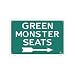 Boston Red Sox Fenway Park Green Monster Seats Retro Vintage Sports Tin Sign