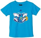 NBA Youth New Orleans Hornets Short Sleeve Tee "Team Logo" - R8A38Mkho (Creole Blue, Medium)