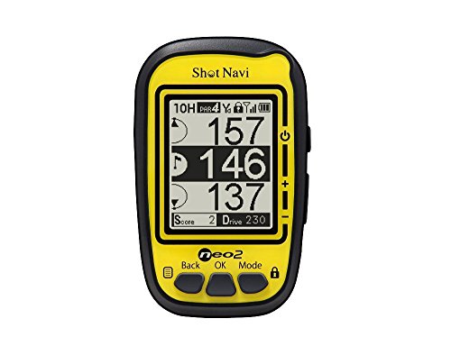 ショットナビ(Shot Navi) ゴルフナビ GPS ネオ2 イエロー 日本プロゴルフ協会推奨 SN-NEO2