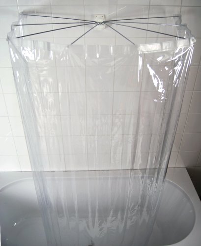 Ridder 582000-350 Duschspinne, Duschschirm, Ombrella, kristall