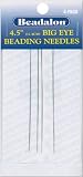 Beadalon JNEED-4.5/4 Big Eye Beading Needles 4/Pkg