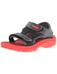 Teva Psyclone 3 C Water Shoe (Toddler/Little Kid),Black/Red,10 M US Toddler
