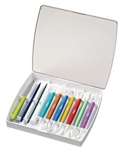 Wilton 1907-1107 Set of 10 Gum-Paste Modeling Tools with Storage Case