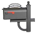 Gibraltar MBPLAQ0B Solar Mailbox Reflective Address Plaque
