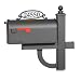 Gibraltar MBPLAQ0B Solar Mailbox Reflective Address Plaque