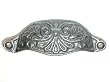 Top Knobs-Chateau Collection M61 Abbot Cup Pull in Pewter