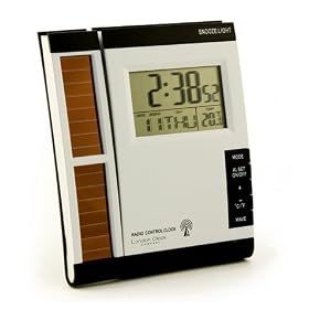 LC Design Solar Powered Radio Controlled Alarm Clock