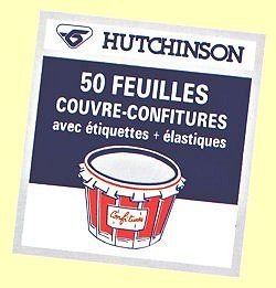 Hutchinson - Sachet 50 Feuilles Confiture - 3159750604604