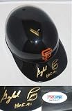 Gaylord Perry Signed SF Giants Souvenir Helmet PSA COA - Autographed MLB Helmets and Hats