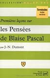 Premieres le�ons sur Pens�es de Pascal