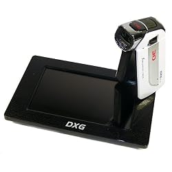 DXG USA DXG-5D7V Pocket 3D Camcorder and 3D Media Player Bundle