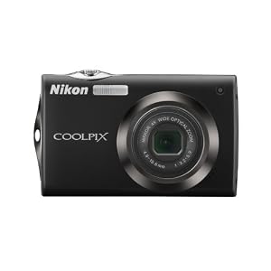 Nikon Coolpix S4000 12 MP Digital Camera (Black)