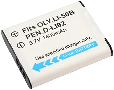 RHH Li-50B PEN.D-LI92 Battery for Olympus Mju 1020 1010 Pentax X70