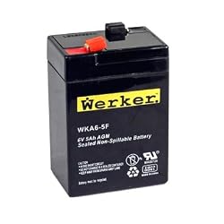 General 00648 - 6V 4.5Ah AGM Sealed Non-Spillable Emergency Light Battery (WKA6-5F)