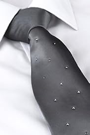 Autograph Pure Silk Textured Tie MADE WITH SWAROVSKI® ELEMENTS