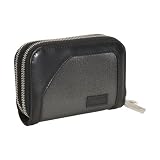 Aaron Irvin Microfiber Double Zip Wallet