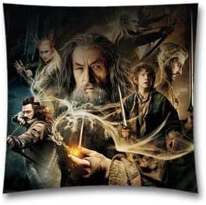 Penny G Desolation Of Smaug Hobbit Film Face Throw Pillowcase for Bed, Couch and Car 18x18 Inch (45x45 Cm)