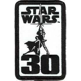 4.25 Star Wars Lucas Film Movie 30th Anniversary Patch