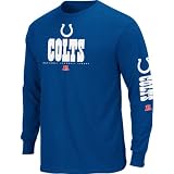 Indianapolis Colts Primary Receiver Long Sleeve T-Shirt Medium