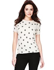 Petite Daisy Print Jumper