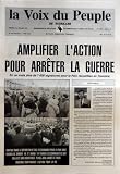 VOIX DU PEUPLE (LA) [No 2478] du 22/02/1991 - AMPLIFIER L'ACTION POUR ARRETER LA GUERRE - EN UN MOIS PLUS DE 7000 SIGNATURES POUR LA PAIX RECUEILLIES EN TOURAINE - PARTOUT DANS LE DEPARTEMENT DES TELEGRAMMES POUR LA PAIX SONT RECUEILLIS SAMEDI 16 ET MARDI 19 FEVRIER LES COMMUNISTES ONT COLLECTE 800 SIGNATURES PLACE JEAN-JAURES A TOURS ENSEMBLE CONTINUONS L'ACTION POUR LA VIE - EDITORIAL PAR JEAN-MICHEL BODIN