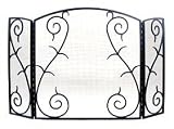 ACHLA Designs X800475 Plain Fancy III Fireplace Screen