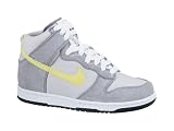 Women's Nike Dunk High 6.0 342257 070 Stealth Neutral Grey Lemon Twist