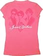 Jonas Brothers Hearts Pink Girl's Youth T-Shirt Tee