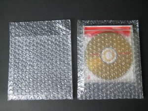 プチプチ袋（エアキャップ袋）　CD・小物入れ　【１００枚】