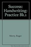 A practice workbook on handwriting
