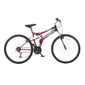 Emmelle Phantom Gents Full Suspension Bike - 26 Inch