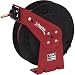 Reeltek Auto-Rewind Air/Water Hose Reel - 16 1/2In.L x 6 1/4In.W x 17 7/8In.H, 1/2In. x 50Ft., Model# RT850-OLP