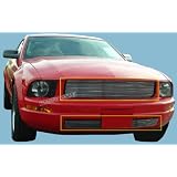 05-09 Ford Mustang V6 1pc Upper + 1pc Bumper Combo Billet Grille by AR