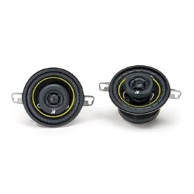 Kicker 07DS400 4-Inch 100mm Coax Speakers (Pair)