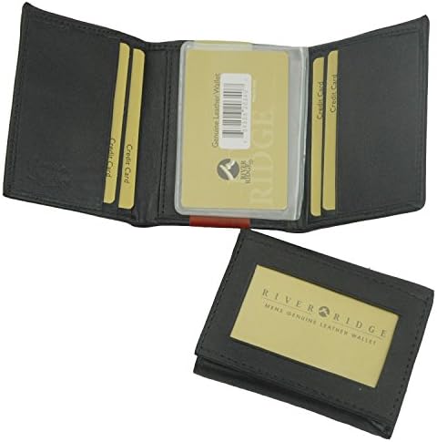(One Piece ) Wallet Men- Wallet Men Black Lamb From Punita Group (Part Number 2049)