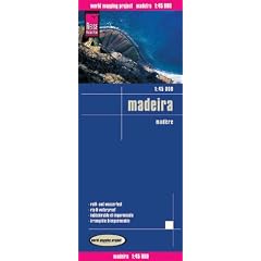 Madeira 1 : 45 000: H�henschichten und H�henschichten-Relief. Gradnetz und UTM-Gitter. GPS-tauglich. Klassifiziertes Stra�ennetz. Ausf�hrlicher Ortsindex