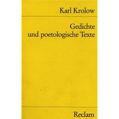 Gedichte und poetologische Texte.