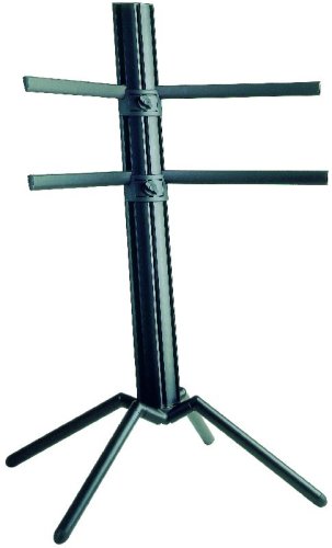 K & M Keyboard Stand -Spider black anodized