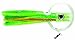 C&H Rig and  Ready Stubby Bubblr Lure, 5 1/2-Inch, Green, Chartreuse and Green Mylar