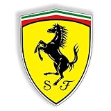 FerrariShieldLogoSticker