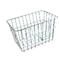 Wald #585 Rear Mounted Bike Basket - Silver