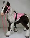 Butterscotch S'Mores Interactive Hasbro Saddle Set -Pink Stars