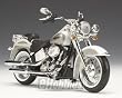 PLEASE READ DESRCIPTION!!! 2009 Harley-Davidson FLSTN Softail Deluxe White Gold Pearl / Pewter Pearl