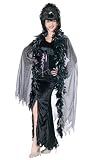 Pony Express - Sexy High Style Black Witch Cape Womens Costume