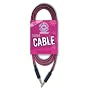 Daisy Rock 20 Foot Guitar Cable, Pink & Black