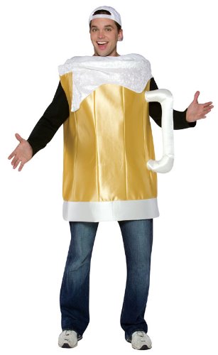 Beer Mug Costume: Adult's One Size Fits All  