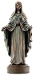 Virgin Mary Statue - Bronze Finish (H: 7.0" x W: 3.0")
